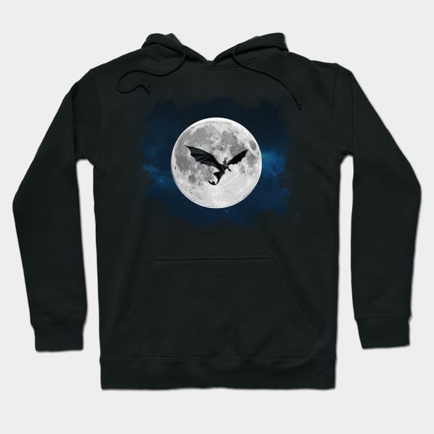 How to train your dragon - Night flight Hoodie by Domadraghi